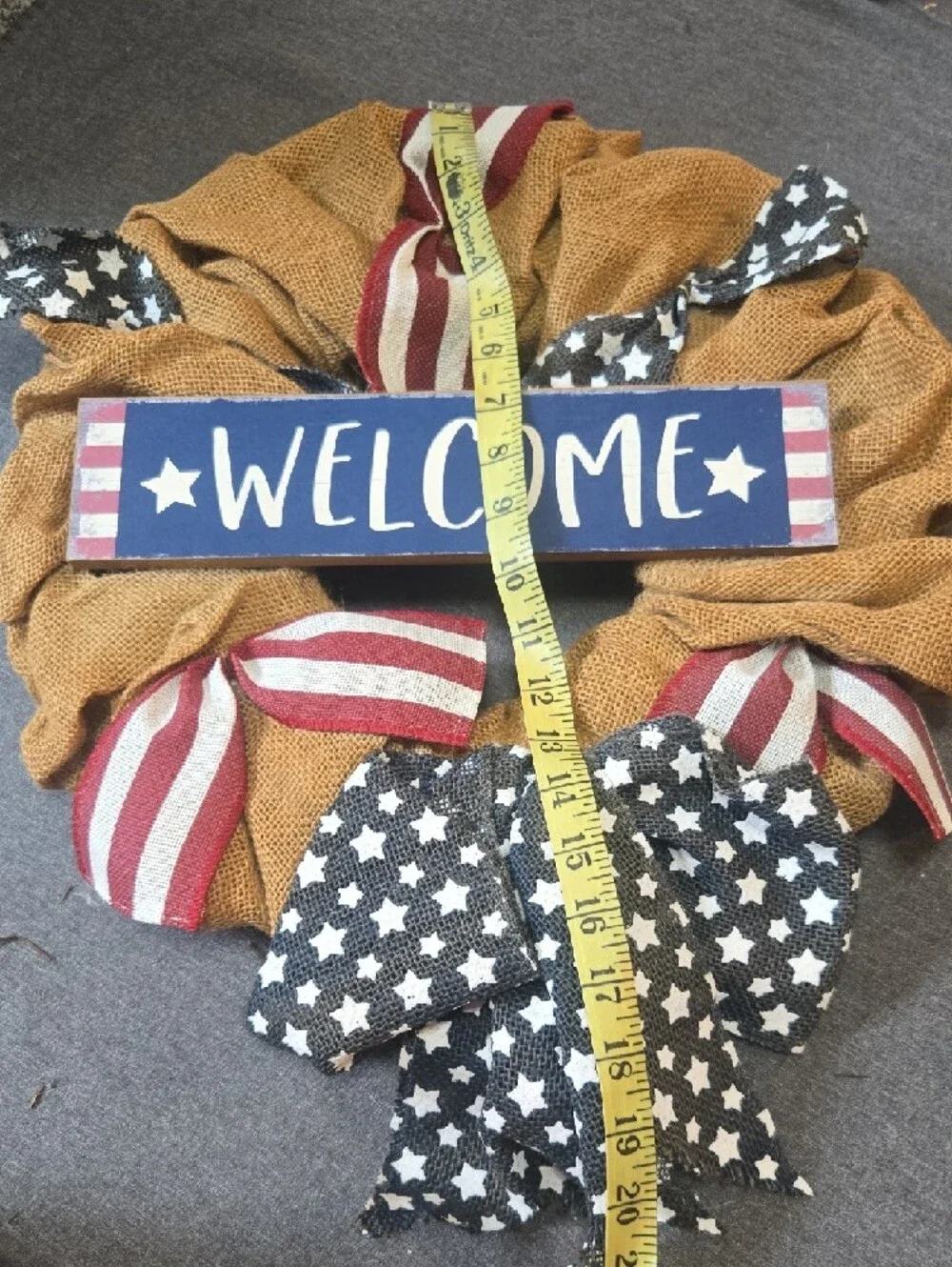 Welcome Holiday Wreath